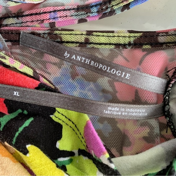 ANTHROPOLOGIE FLORAL MIDI DRESS - Picture 15 of 16